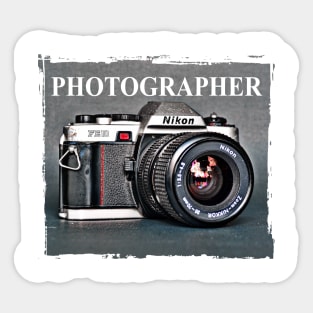 Photographer Sticker